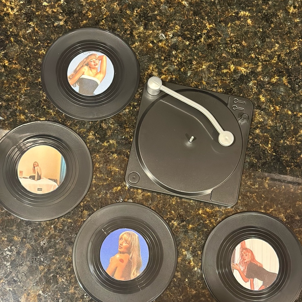 Sabrina Turntable Coaster Set